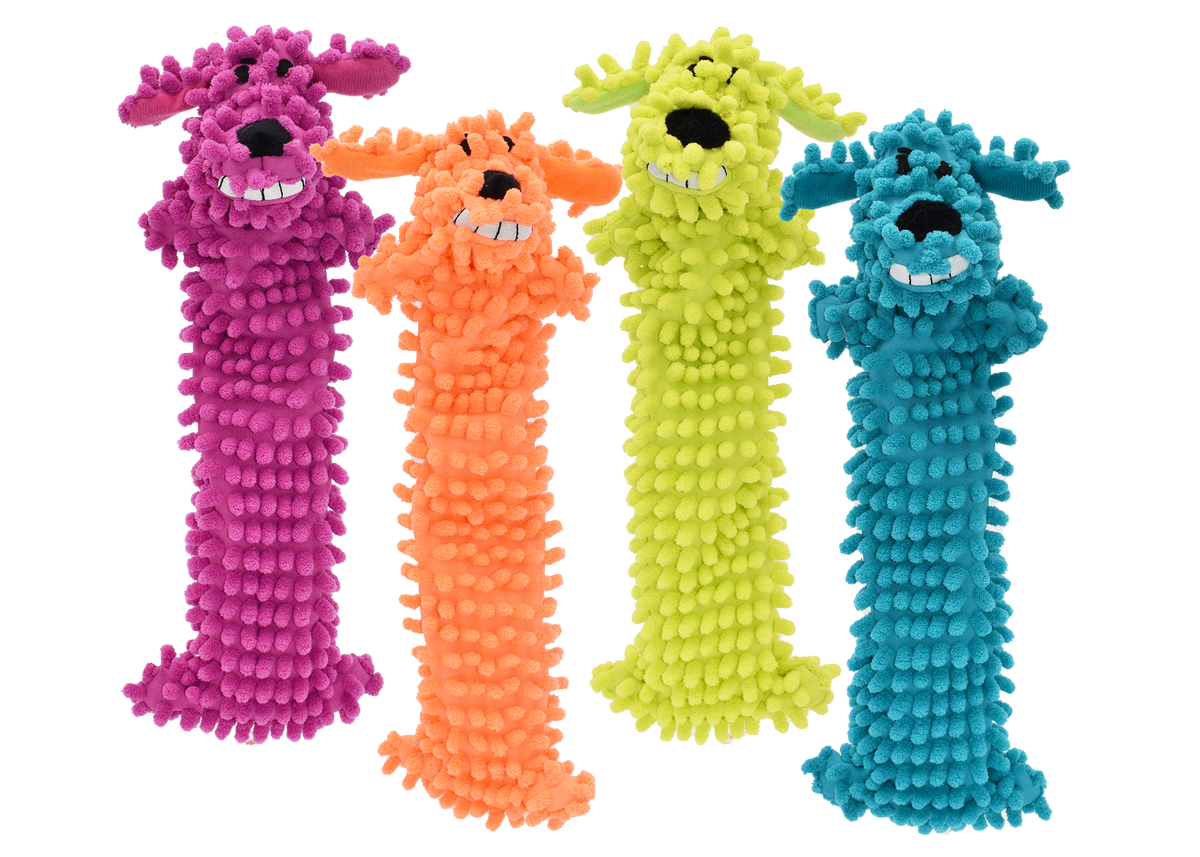 Multipet Loofa® 'Floppy' - Assorted Colors 12"